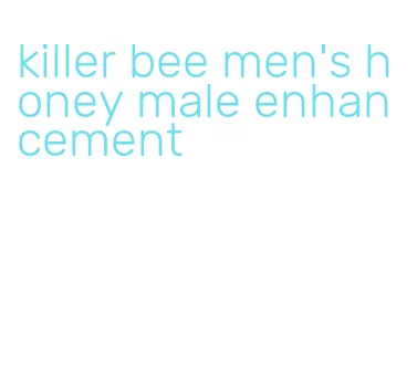 killer bee men's honey male enhancement