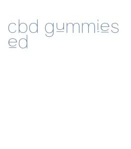 cbd gummies ed