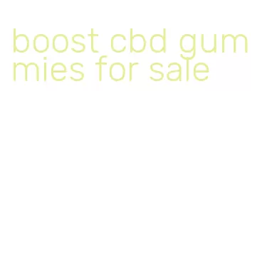 boost cbd gummies for sale