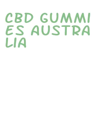 cbd gummies australia