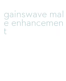 gainswave male enhancement