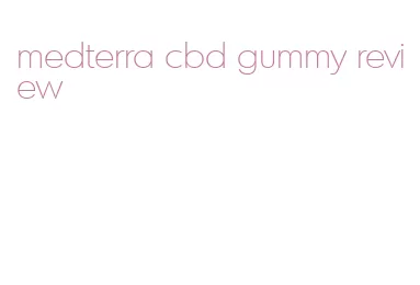 medterra cbd gummy review