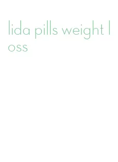 lida pills weight loss