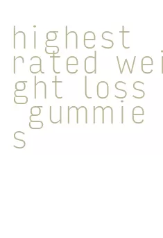 highest rated weight loss gummies