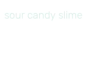 sour candy slime