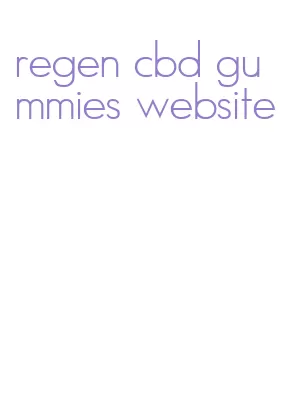 regen cbd gummies website