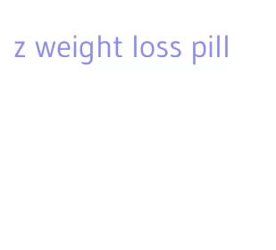 z weight loss pill