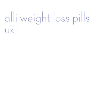 alli weight loss pills uk