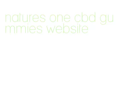 natures one cbd gummies website