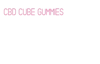 cbd cube gummies
