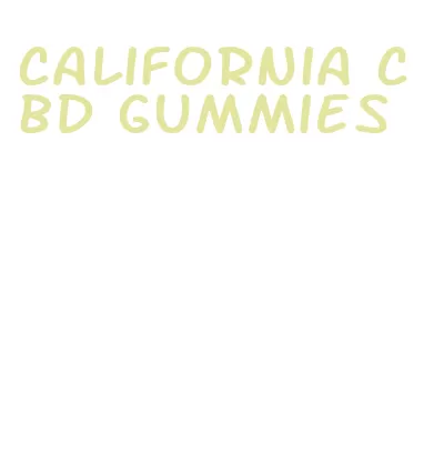 california cbd gummies