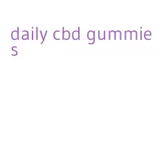 daily cbd gummies