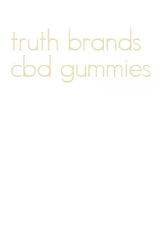 truth brands cbd gummies
