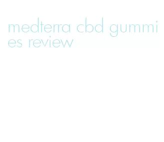 medterra cbd gummies review