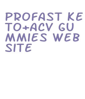 profast keto+acv gummies website