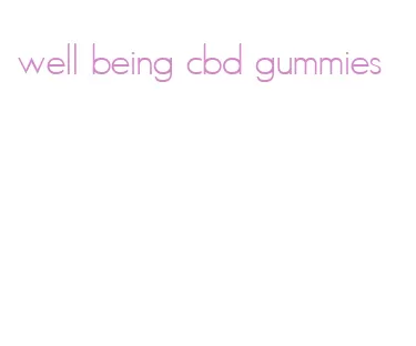 well being cbd gummies