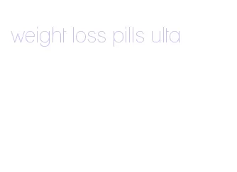 weight loss pills ulta