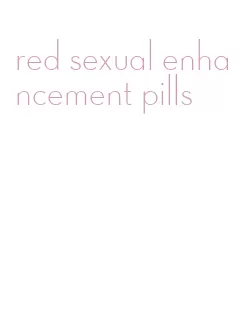 red sexual enhancement pills