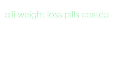 alli weight loss pills costco