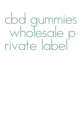 cbd gummies wholesale private label