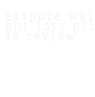 exipure weight loss pills review