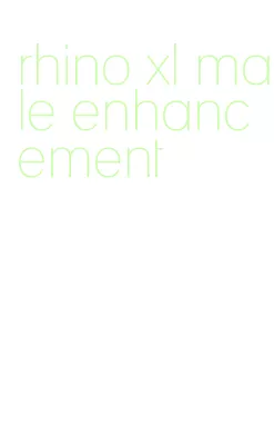 rhino xl male enhancement