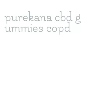 purekana cbd gummies copd