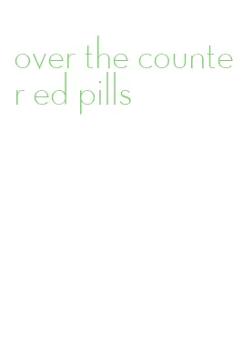 over the counter ed pills