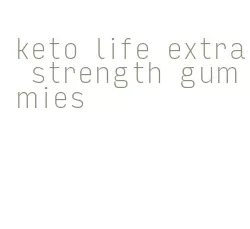 keto life extra strength gummies