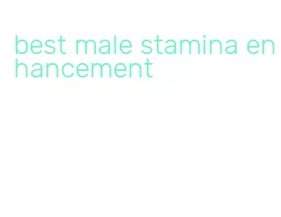 best male stamina enhancement