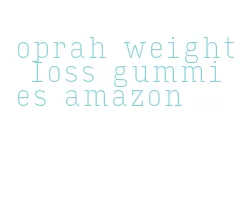 oprah weight loss gummies amazon
