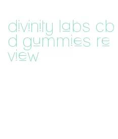 divinity labs cbd gummies review