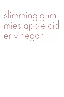 slimming gummies apple cider vinegar