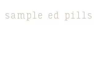 sample ed pills