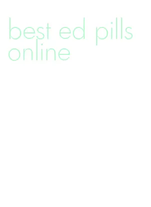 best ed pills online