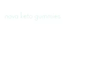 nova keto gummies