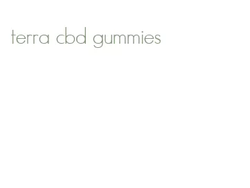 terra cbd gummies