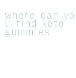 where can you find keto gummies