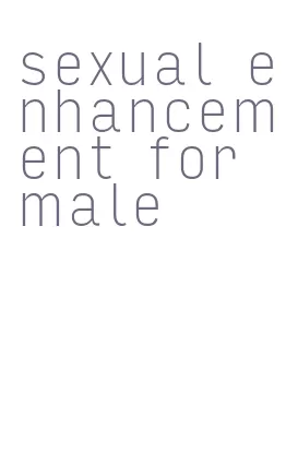 sexual enhancement for male