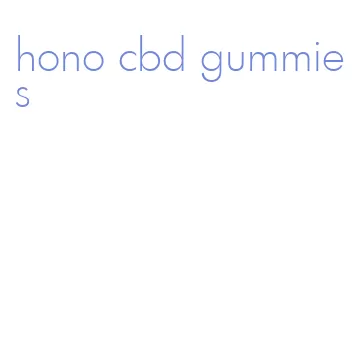 hono cbd gummies