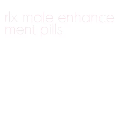 rlx male enhancement pills
