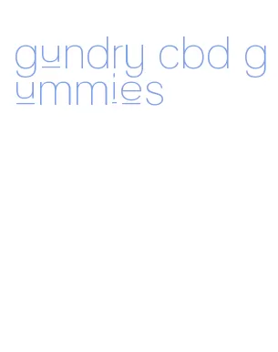 gundry cbd gummies