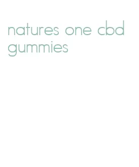 natures one cbd gummies