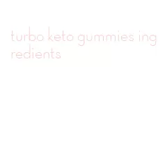 turbo keto gummies ingredients