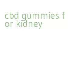 cbd gummies for kidney