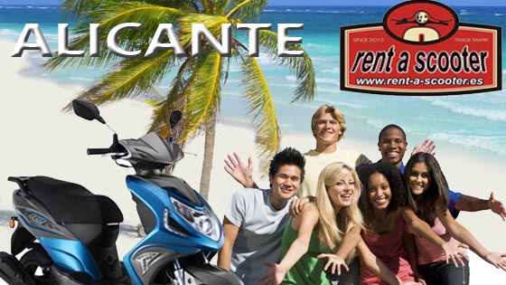 Alquiler de motos en Alicante desde 10€ el día .......