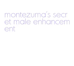montezuma's secret male enhancement