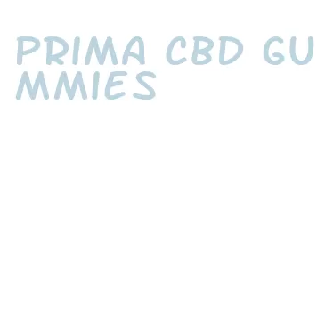 prima cbd gummies