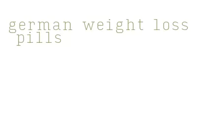 german weight loss pills