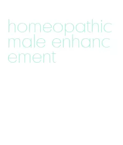 homeopathic male enhancement